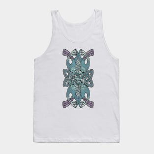 Two Celtic Birds Tank Top